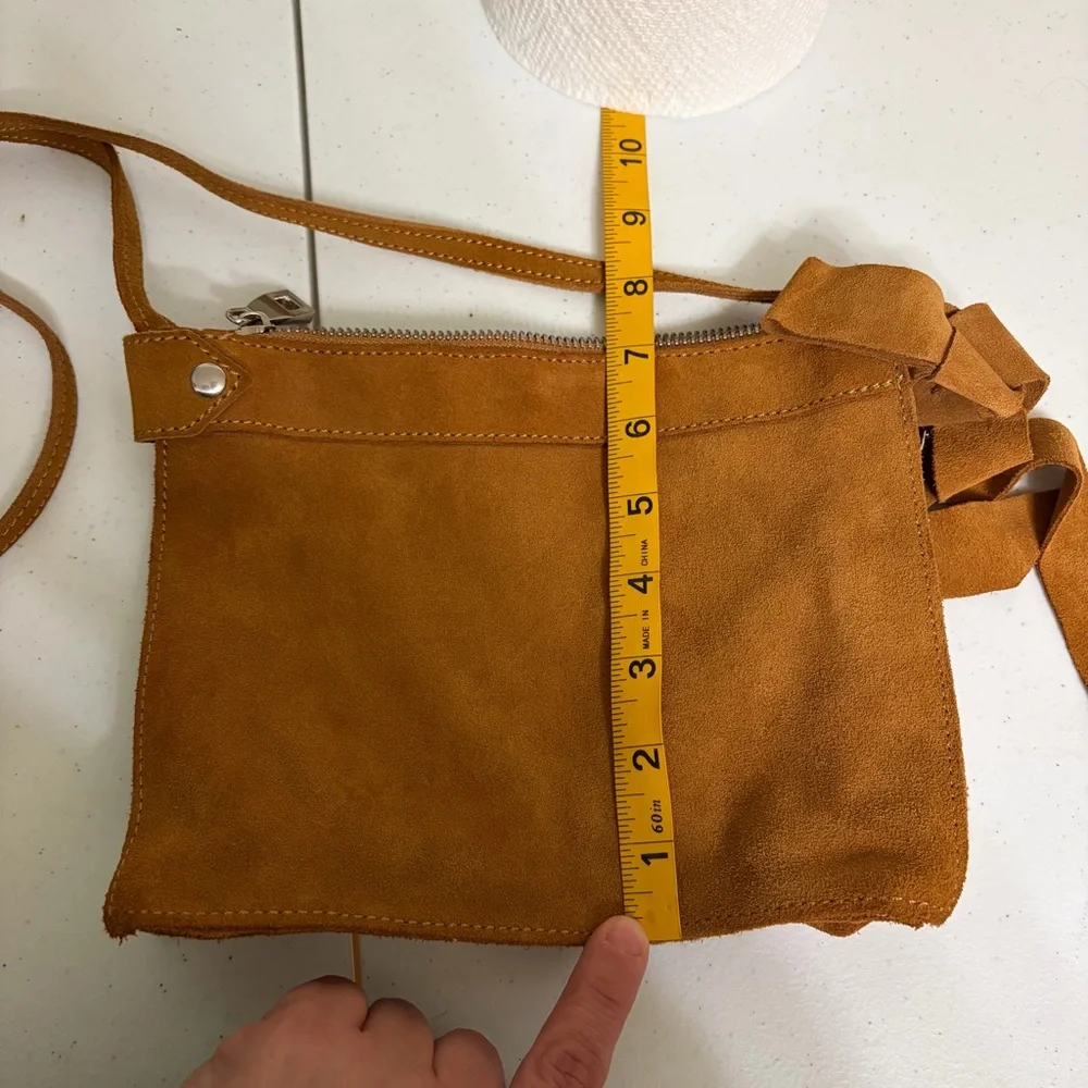 Zara 100% suede
